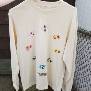 Madhappy Rainbow Logo Longeleeve Tee - Men's S